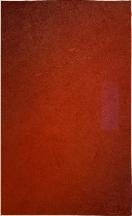 Lothar Quinte Rot (with frame and museum-glass)