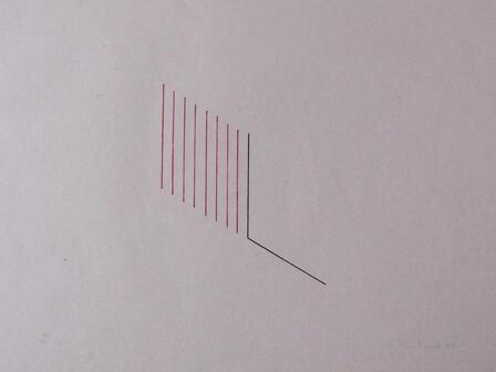 Fred Sandback Untitled