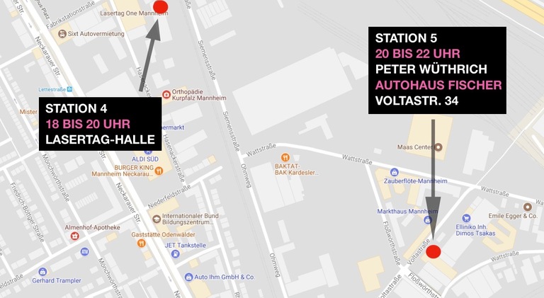 ART ON TOUR, Martin Willing, Victor Bonato, Peter Wüthrich, Kai Richter